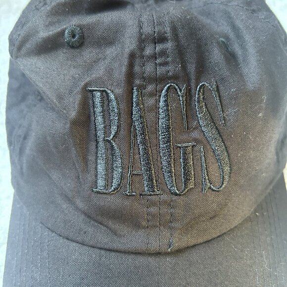 Baggu Baseball Hat – Black “BAGS” Embroidered Cap – Limited Edition 2023 - Picture 2 of 2